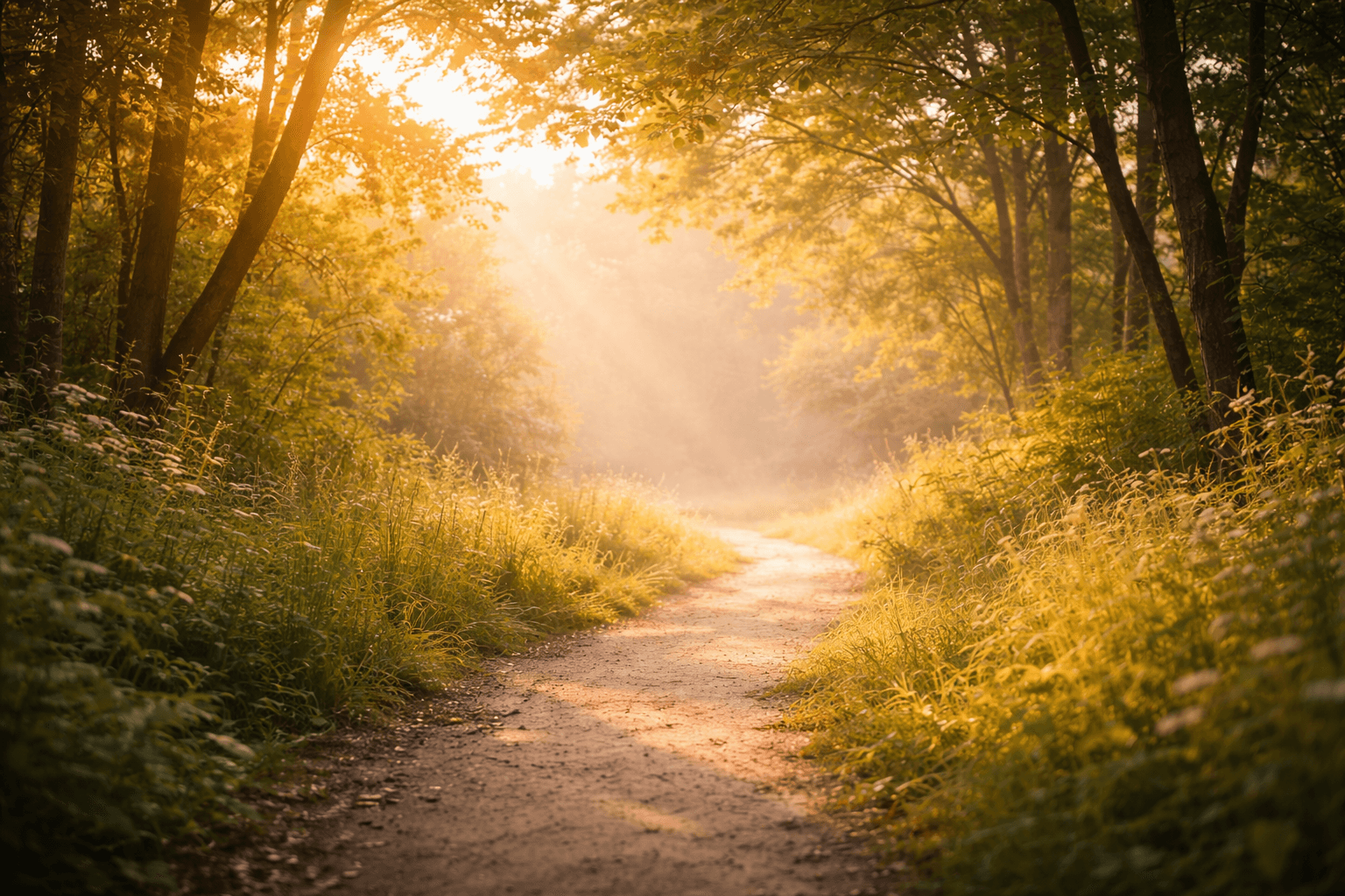 Un chemin symbolisant un accompagnement étape par étape